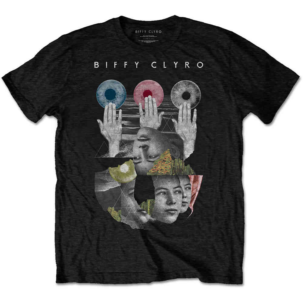 Biffy Clyro - Hands Heren Tshirt - Zwart